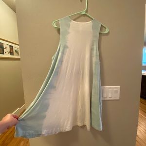 RVCA white and mint summer dress